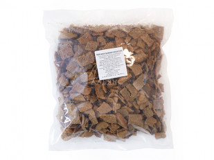 Икорные чипсы вяленые: Гренки черные со вкусом сыра