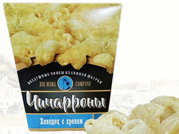 Чичарроны со вкусом холодца и хрена в Петрозаводске