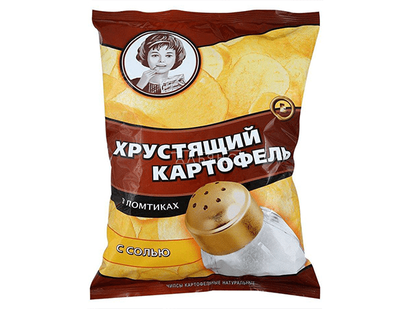 Картофельные чипсы "Девочка" 160 гр. в Петрозаводске
