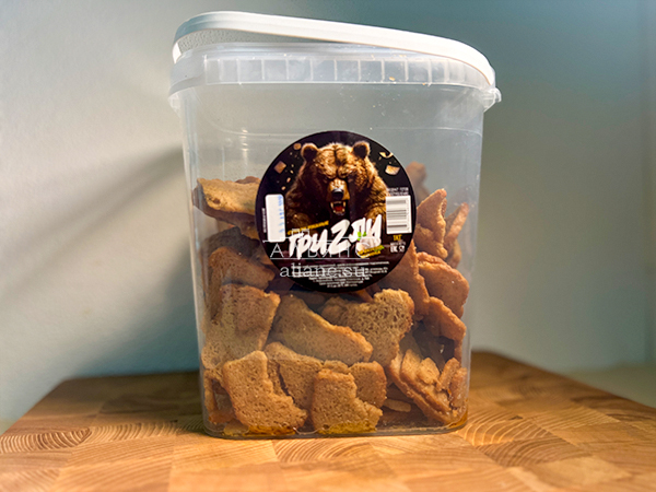 Ведро Ржаные гренки с чесноком в Петрозаводске