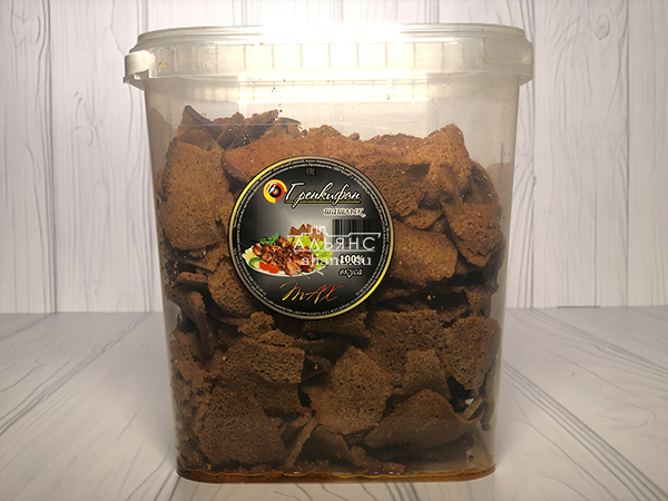 Ржаные гренки со вкусом шашлыка в Петрозаводске