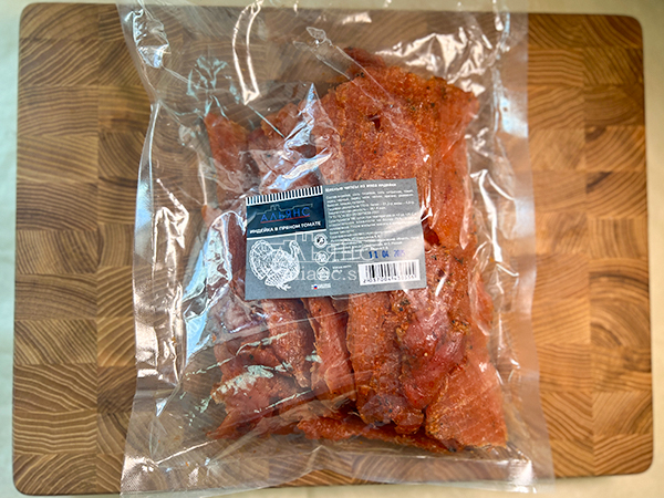 Мясо (АЛЬЯНС) вяленое индейка 500гр "В прянном томате" в Петрозаводске