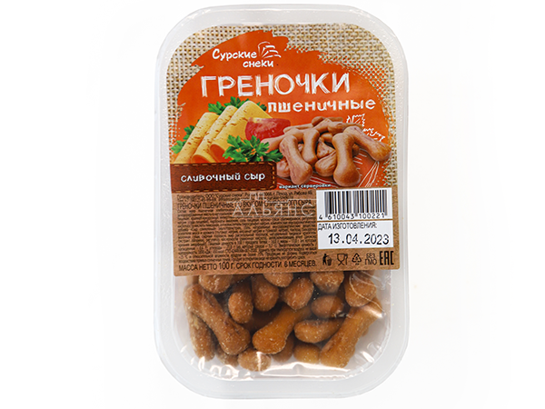 Сурские (ПШЕНИЧНЫЕ) Сливочный сыр (100 гр) в Петрозаводске