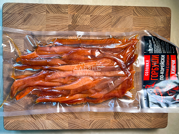 Горбуша соломка по-корейски в Петрозаводске