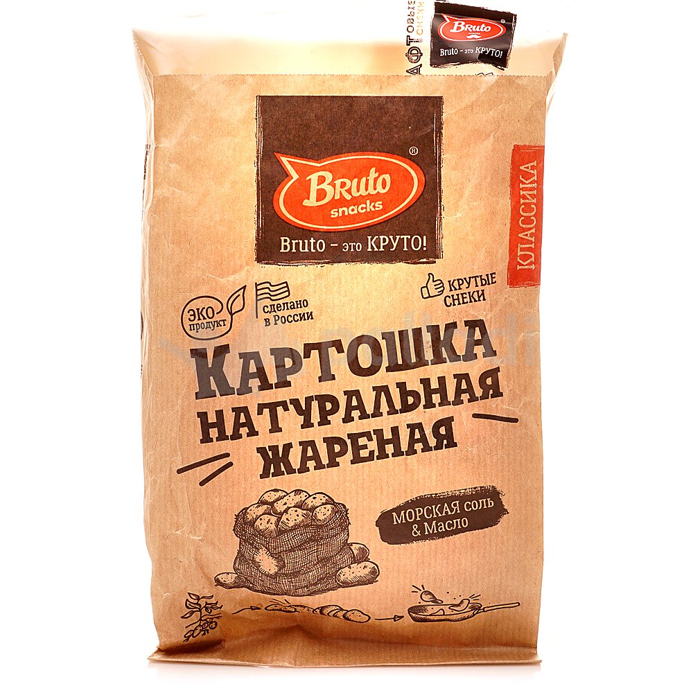 Картофель «Бруто» с солью 70 гр. в Петрозаводске